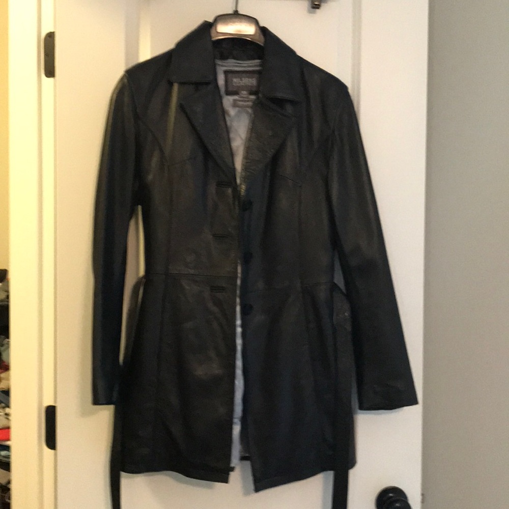 Leather Coat